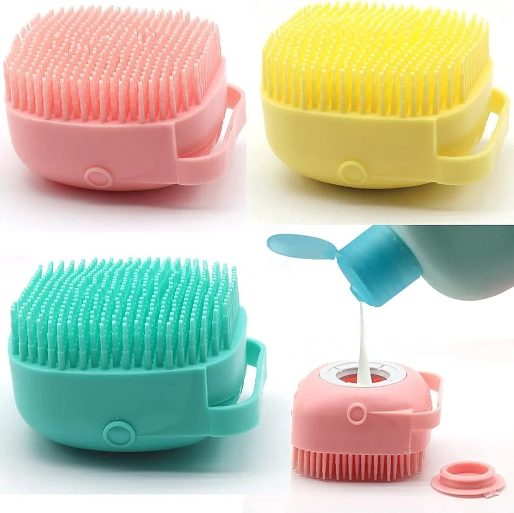 Silicone Back Scrubber Combo – Deep Clean Bath Set