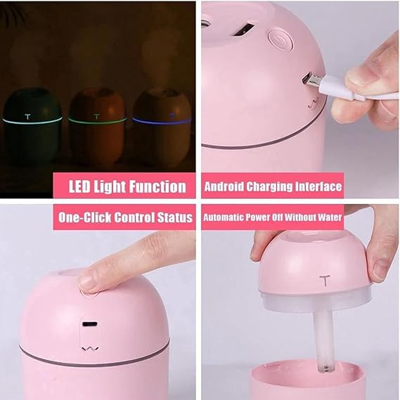 "Turn any room into a calm, cozy space ✨💧 Mini humidifier, big vibes."