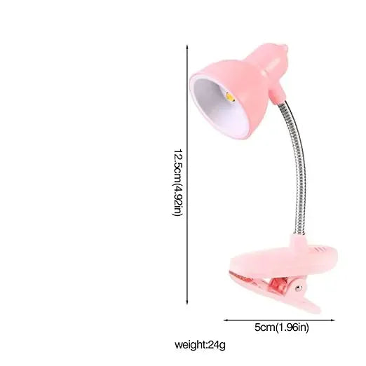 (Set of 2🎁) Portable LED Clip Reading Lamp – Eye-Friendly Night Study Light